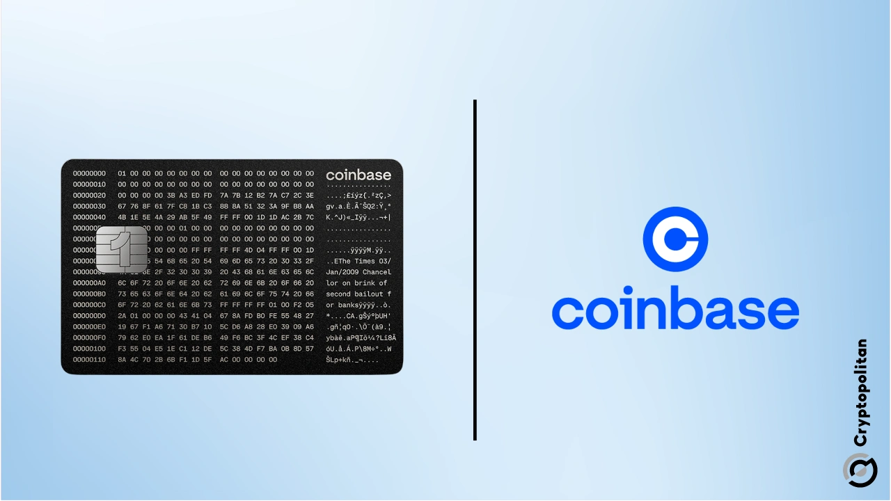 Coinbase Launches One Card, Promises 4% Bitcoin Cashback on Every Purchase