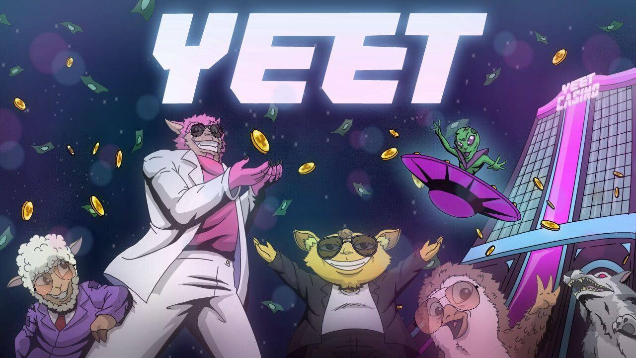 YEET达成3亿美元的交易量，成为加密货币领域中增长最快的赌场之一